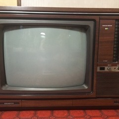 サンヨー　ブラウン管テレビ
