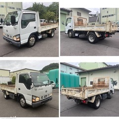 早い者勝ち！全国登録、乗り入れ可！H18年日産アトラス２トン低床ダンプ！いすゞエルフOEM！フレーム腐食無し！AT限定可!準中型免許でOK!の画像