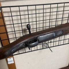 【無可動実銃】日本軍 三八式 歩兵銃 騎兵銃 短小銃 ハッコー物？ ライフル アンティーク ミリタリー 実物 第二次世界大戦 38式 モデルガンの画像