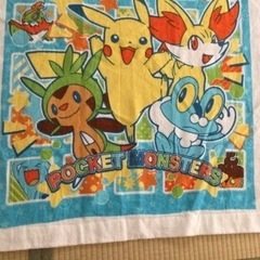 ポケモン　タオルケット　バスタオルの画像