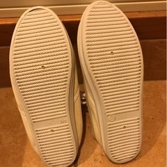 レディース スニーカー  ホワイト 24.5cmの画像