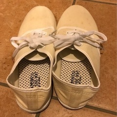 レディース スニーカー  ホワイト 24.5cmの画像