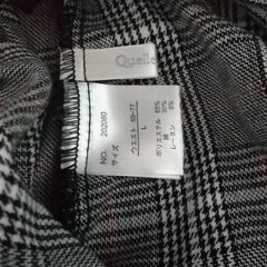 ロングスカート　グレー　Ｌの画像