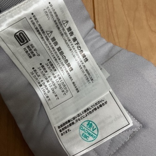 試着のみ　美品　エルゴベビー 抱っこ紐クールエアメッシュ　グレー