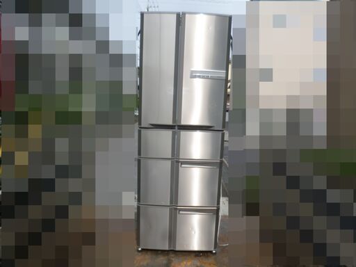 三菱 6ドア 冷凍冷蔵庫 MR-G42N-T1 2008年製 415L(冷蔵300L 冷凍115L)庫内掃除・作動確認済