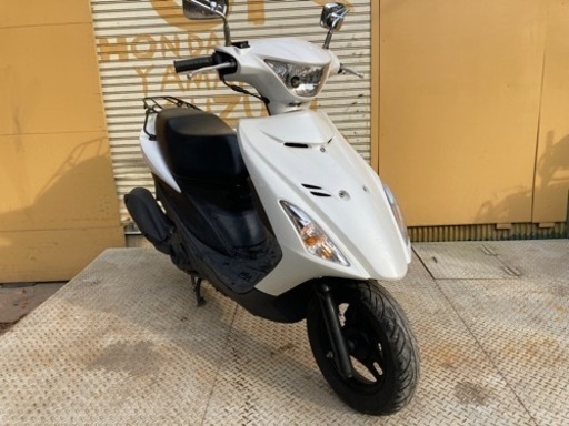 軽整備済み❗️アドレスv125s 白　配送可能　現車確認可能