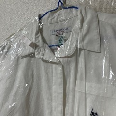 US poloassn ポロシャツ　半袖　白の画像
