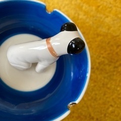 ニッパー犬⁉︎ レトロ灰皿　の画像