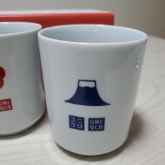 ユニクロ　湯飲み　ペアの画像