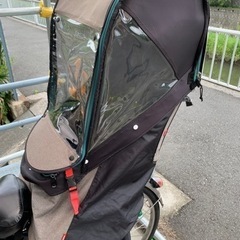 socca 後ろ チャイルドシート レインカバー リア