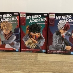 僕のヒーローアカデミア ヒロアカ フィギュア（3対セット） 
