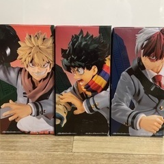 僕のヒーローアカデミア ヒロアカ フィギュア（3対セット） の画像
