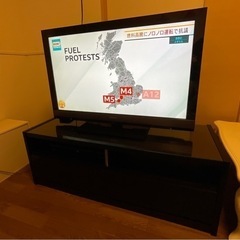 40インチテレビ、テレビ台セット