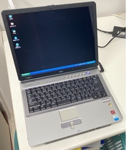 【動作快調】NECノートパソコン本体　PC-LL9109D 15型 WindowsXP PentiumM メモリ1.2GB HDD100GB FDD DVD-RAM/R/RW/DVD+R/RW RADEON