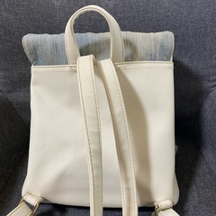 デニム×ホワイト♡リュック バックパックの画像