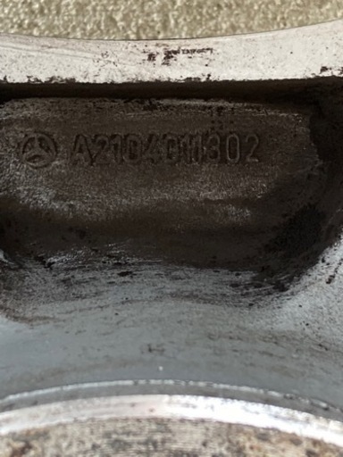 メルセデスベンツ純正アルミホイール　16×7.5J ET41