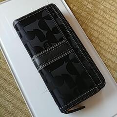 取引決定★黒の布製財布★新品未使用♪