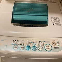 TOSHIBA 洗濯機　お譲りしますの画像
