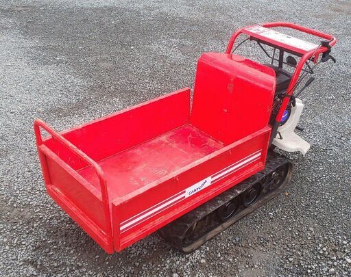 鹿児島発　築水キャニコムガソリンエンジンクローラー運搬車BP41　積載300㎏