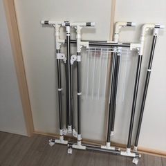 【ニトリ】部屋干し/室内干し大型スタンド(ほぼ未使用) お値下げしました！の画像
