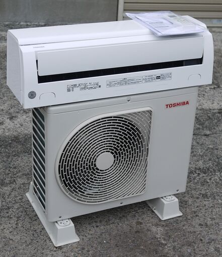 極美品 東芝 ルームエアコン RAS-2219TM(W) 2020年 R32冷媒 2.2kw 冷房 6～9畳 暖房 5～6畳 省スペース シンプル\u0026快適エアコン