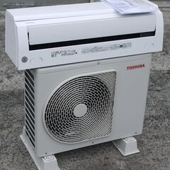 極美品 東芝 ルームエアコン RAS-2219TM(W) 2020年 R32冷媒 2.2kw 冷房 6～9畳 暖房 5～6畳 省スペース シンプル&快適エアコン