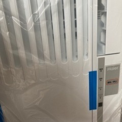 【新品・未使用】2022年製ウインドウエアコンHaier 窓用エアコン【保証書&備品全部あり】の画像