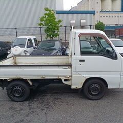 スバルサンバートラック４WD　検査２年付諸費用込み　軽トラは１台あれば便利です。の画像