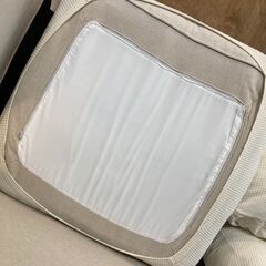 【12/24商談中】値下げしました【愛品倶楽部柏店】 アクタス ワイド２人掛けソファー 布張り の画像