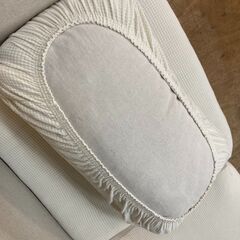 【12/24商談中】値下げしました【愛品倶楽部柏店】 アクタス ワイド２人掛けソファー 布張り の画像