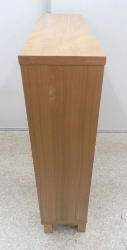 廃盤品 無印良品 組み合わせて使える木製収納 本棚 80×21×83 ブックシェルフ キャビネット 3段 MUJI 札幌 西野店 廃盤品 無印良品 組み合わせて使える木製収納 本棚 80×21×83 ブック