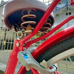 赤の自転車売ります。の画像