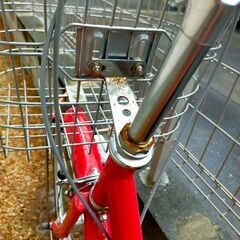 赤の自転車売ります。の画像