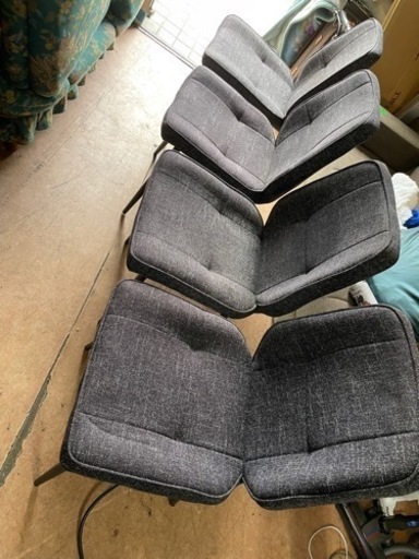 ダイニングチェアモノクロ シック 中古 まとめ売りしげん屋