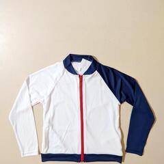 新品 長袖 切り替え ラッシュガード 110cm UVカット T...