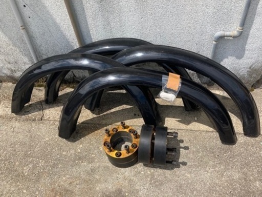 ジムニー　オーバーフェンダー&スペーサー　セット