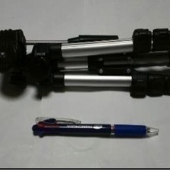 カメラ用三脚、LEDリングライト、セットの画像