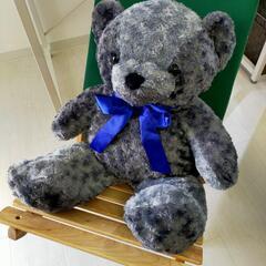 【値下げ】大きなクマさんと木製イス