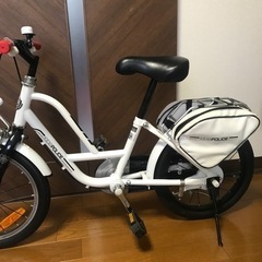 最後の値下げ！　16インチ　子供用ポリス自転車の画像