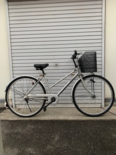 【商談中‼︎】26インチ　内装3段LEDオートライトシティーサイクル　前後タイヤ良品！　防犯登録料込‼︎