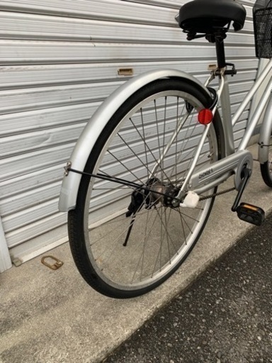 【商談中‼︎】26インチ　内装3段LEDオートライトシティーサイクル　前後タイヤ良品！　防犯登録料込‼︎