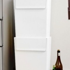値下しました。スリム分別ゴミ箱2段