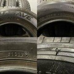 DUNLOP ENASAVE VAN01 195/80R15 107/105L LT 15インチ 夏タイヤ 4本 2019年製 バリ溝 キャラバン ハイエース等　(MTQ12)クレジットカード QRコード決済可能の画像