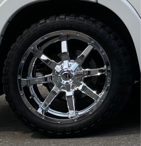 22インチマッドタイヤ　オフロードタイヤ4本セット