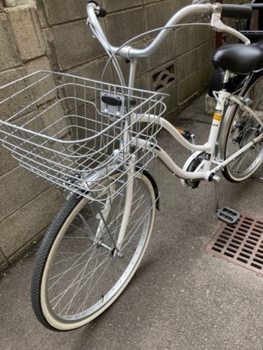 自転車　子ども乗せ　24インチ6段ギア
