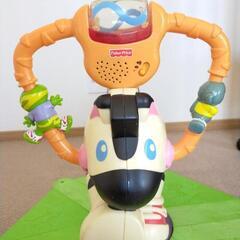 【決まりました】フィッシャープライス ゴー・ベビー・ゴー！はずむ まわる しまうまくんの画像