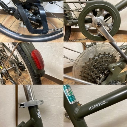BRIDGESTONE ブリジストン MARKROSA M7 マークローザ 20incミニベロ 街乗り 通勤・通学