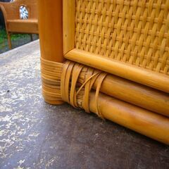 ラタン　収納の画像