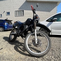受け付け終了 kawasaki KMX125 2スト オフ車 訳あり
