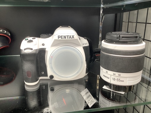 PENTAX デジタル一眼レフkー50　本体のみ　乾電池　バッテリー無